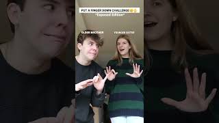 PUT A FINGER DOWN CHALLENGE😭✋ - Exposed Edition🤪 #shorts #viral #songtest ￼