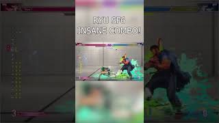 Ryu Insane Combo In Street Fighter 6