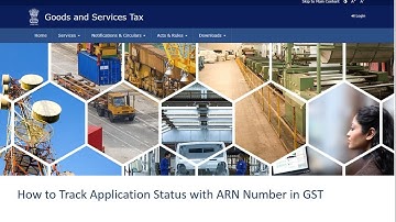 How to Track GST Application Status by ARN Number