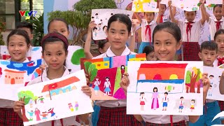 Cuộc thi EM VẼ TRƯỜNG HỌC HẠNH PHÚC đến với trường Tiểu học Cam Lộ, Quảng Trị | VTV7