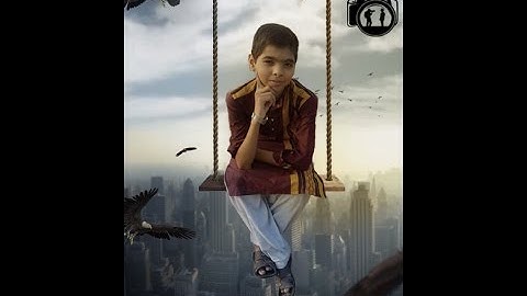 Photoshop Manipulation- Boy on Swing