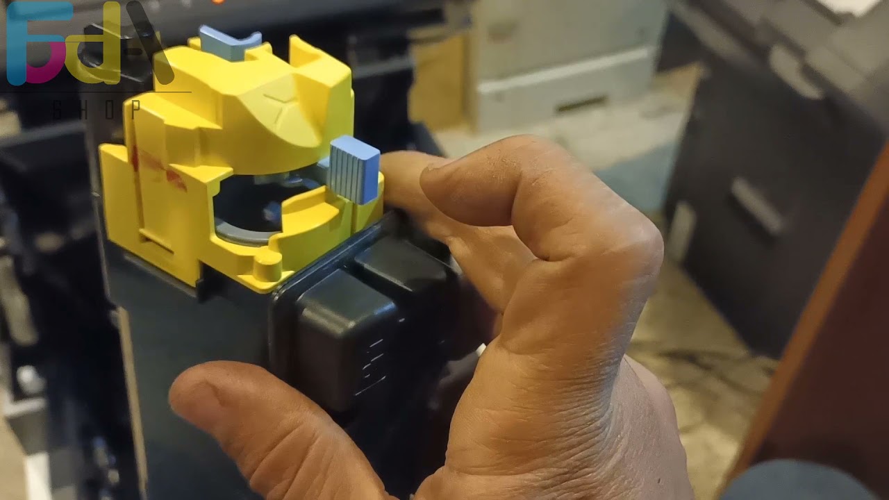 طريقة ملو حبارات ( كيوسيرا / ترامف / يوتاكس ) ليزر ألوان