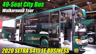 2020 Setra S415 LE Business 49-Seat City Bus - Walkaround Exterior Interior Tour