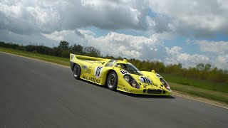 Driving the Last Porsche 917 to Race at Le Mans