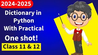 Python Dictionary Tutorial with Practically Implemented | Class 11 & 12 | NSQF IT/ITeS