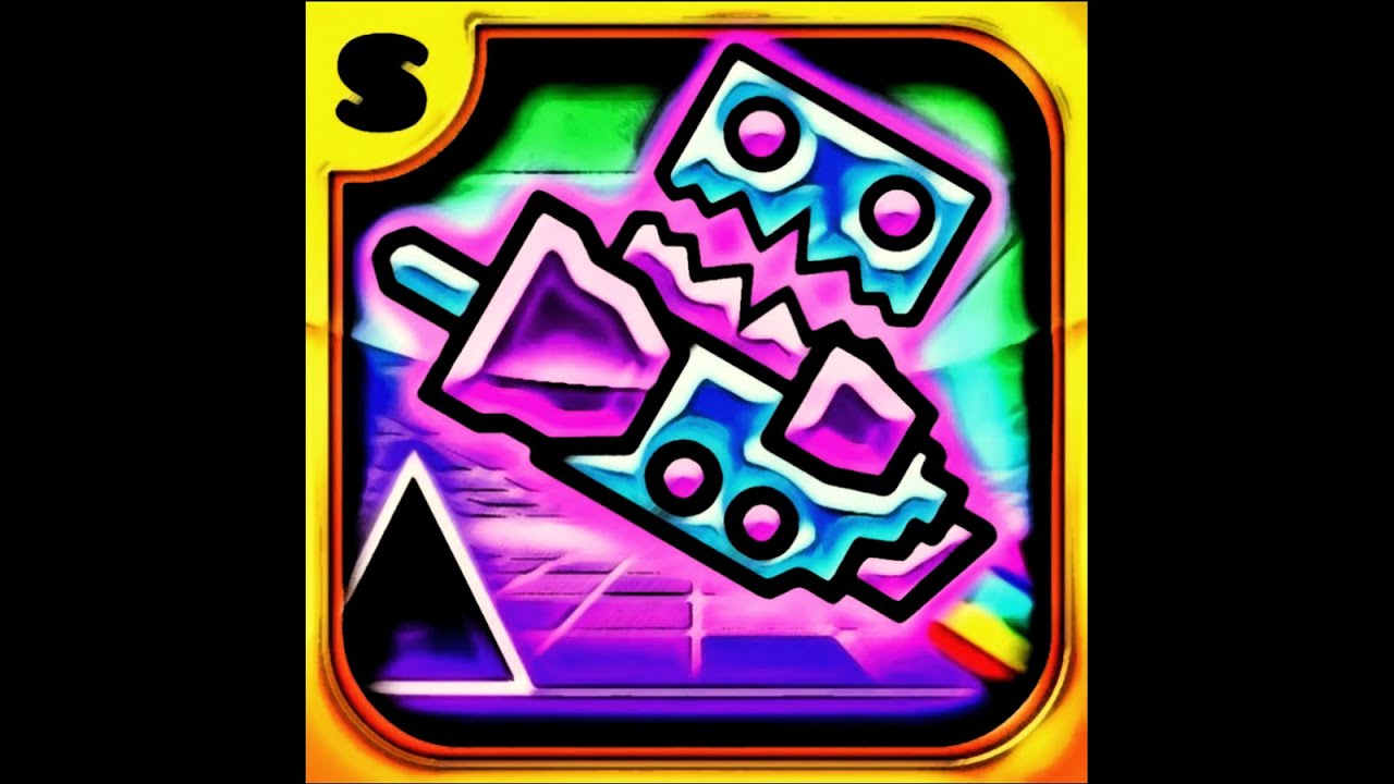 Геометрия даш картинки для торта