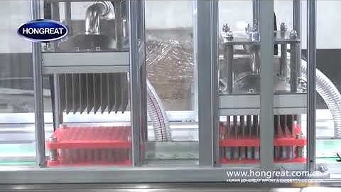 vacuum blood collection tube production line, full automatic machine (lee@hongreat.com.cn)