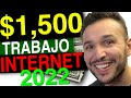 5 Formas de GANAR DINERO en Internet (la Quinta te da $1500) 2022