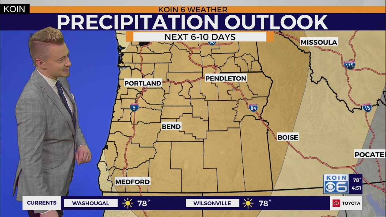 Warmer, drier weather returns to Portland - YouTube