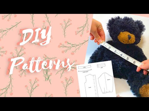 How to Make Clothing Patterns for Stuffed Animals