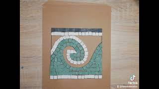 Wave Border Pattern (16cm/6 1/4)