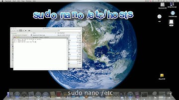 Simple Way to Edit Hosts File on Mac OSX Lion