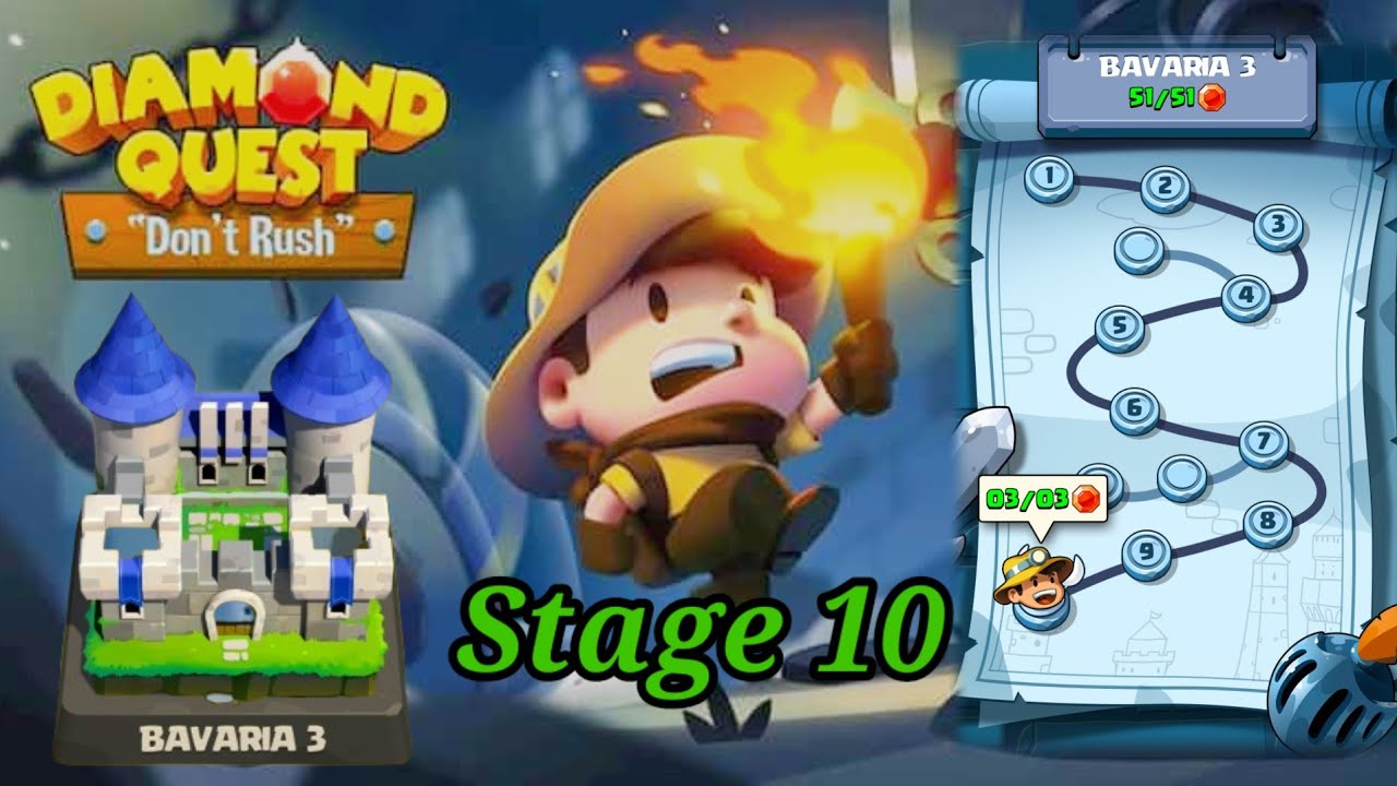 Bavaria 03 Stage 10 Diamond Quest Don't Rush 2025 YouTube