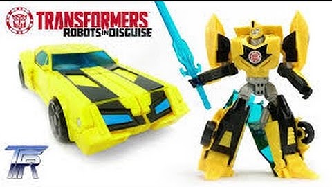 TRANSFORMERS ROBOTS IN DISGUISE (RID) WARRIOR CLASS UNBOXING BUMBLEBEE