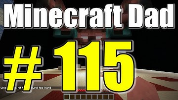 Minecraft Dad E115 "Cake Defense Birthday" (Family Multiplayer)