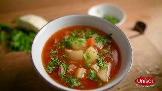 Rețetă ciorbă de văcuță cu ulei Unisol de primă presă