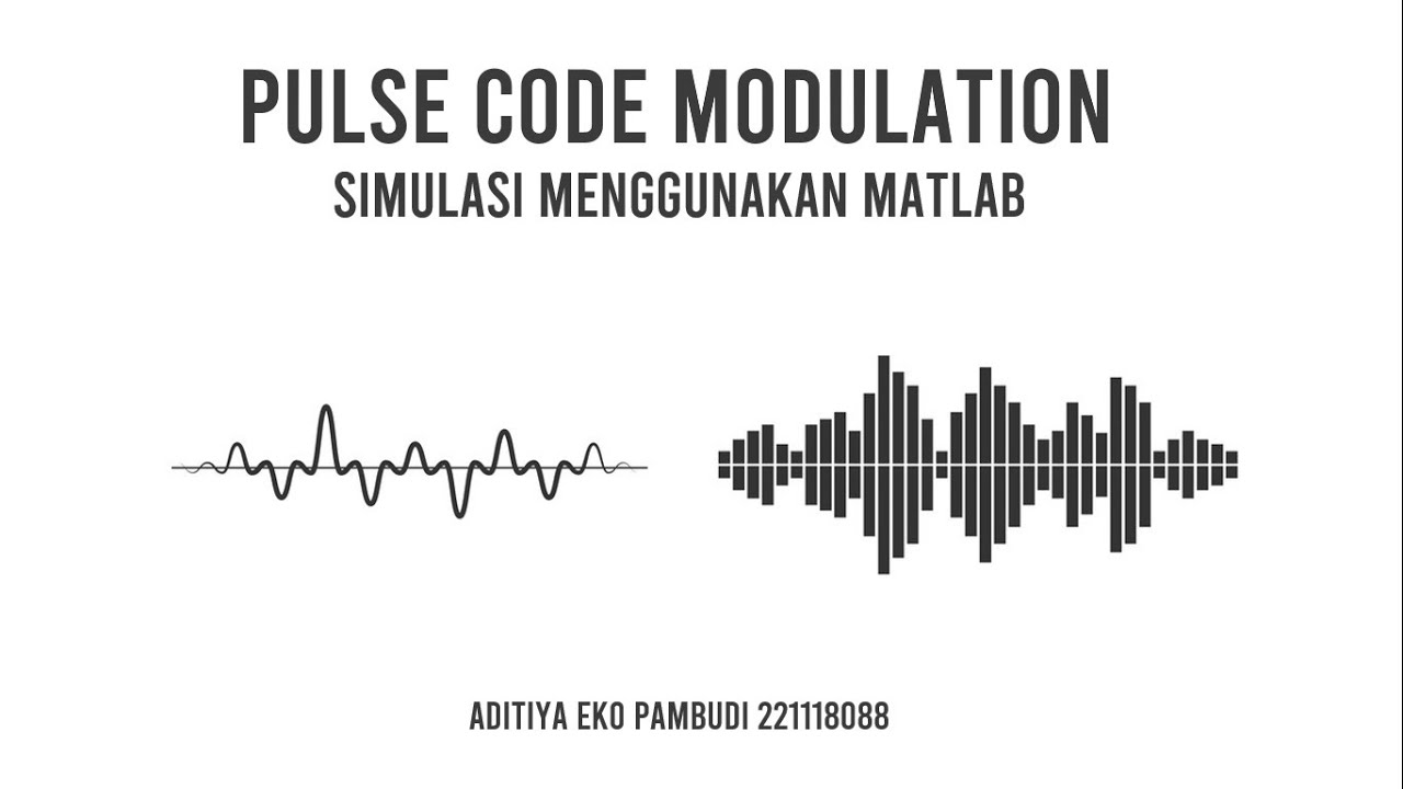 Pulse Code Modulation (Aditiya Eko Pambudi 2211181088) - YouTube