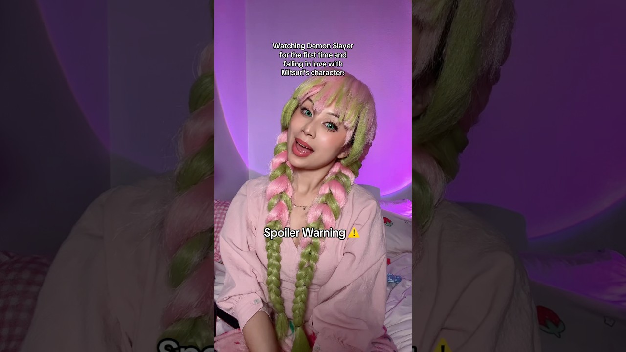 can’t have FAVORITE characters ig 🙂‍↕️ #demonslayer #mitsuri #cosplay
