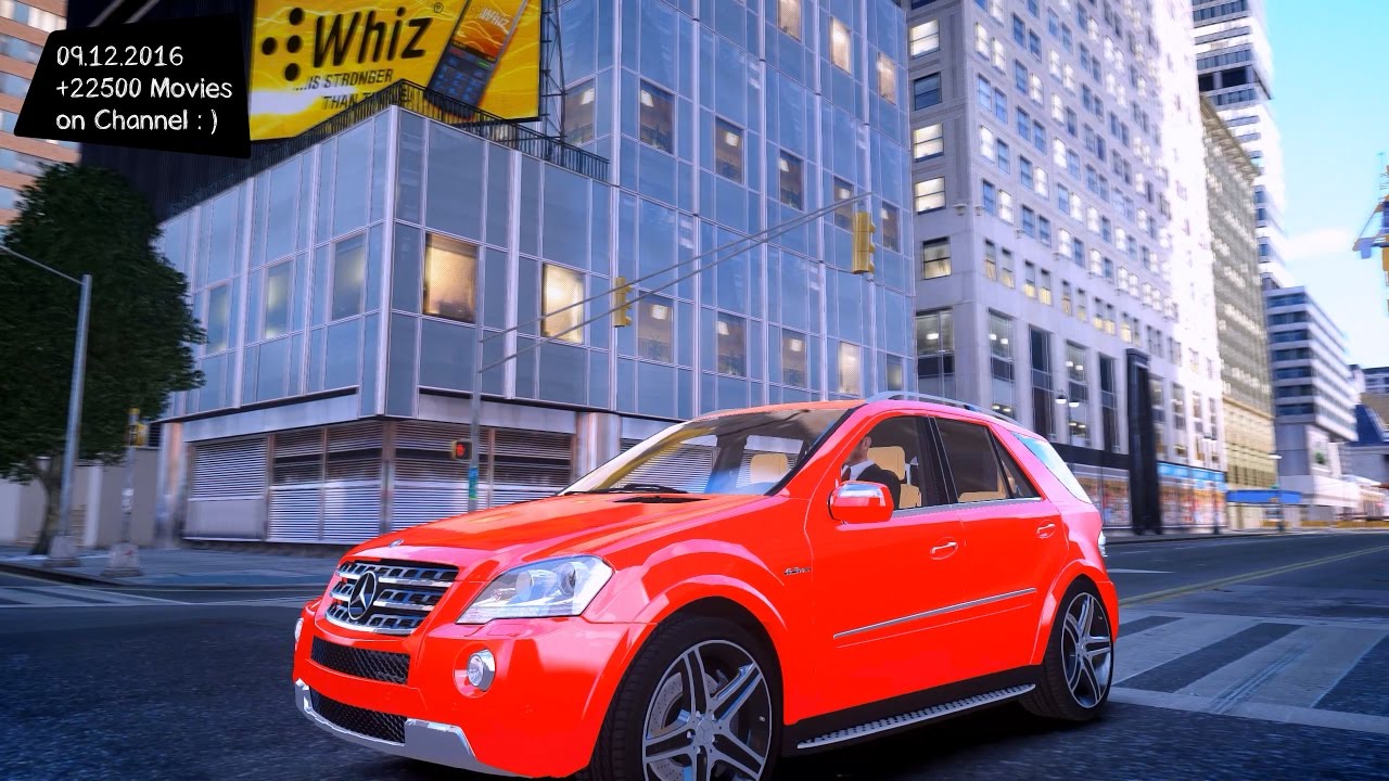 2009 Mercedes Benz Ml 63 Amg Gta Iv Mod Enb 27k 1440p