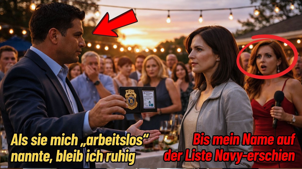 Als sie mich „arbeitslos“ nannte, bleib ich ruhig – bis mein Name auf der Liste Navy-erschien