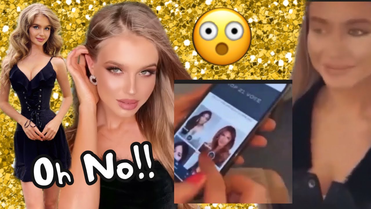 Alina Sanko Miss Universe Russia Laughing At Miss Universe Contestants Photos At Miss U App Youtube