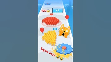 Count Master Sigma Gameplay | 10M Count Stickman ☠️ - #shorts #youtubeshorts #games #viral