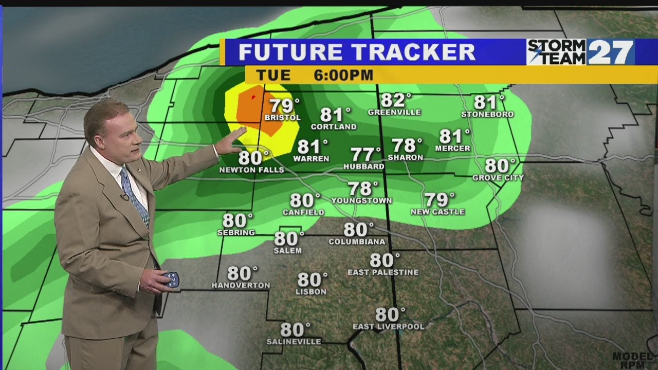 Rain is heading our way - YouTube