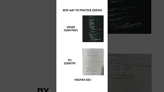 Best way to practice coding 🤣 What are yours? #coding #funny #viral #trending