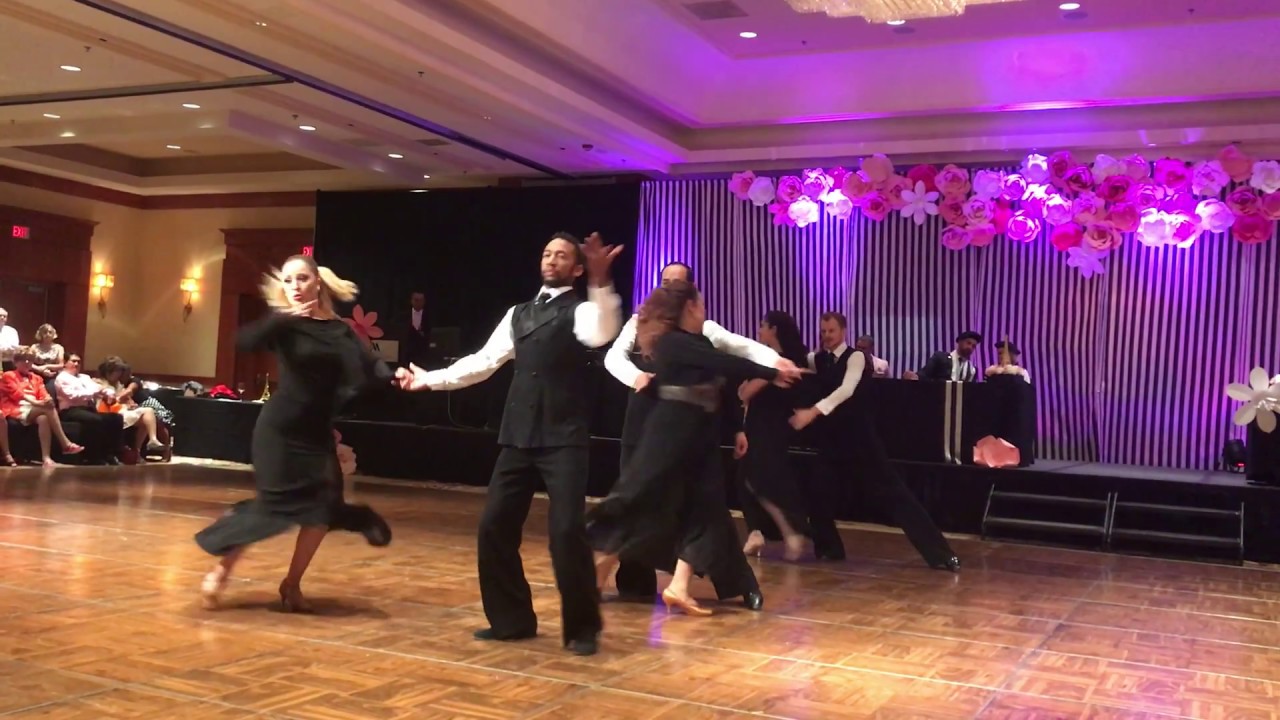Viennese Waltz formation by the Arthur Murray Dance Studio Sherman Oaks ...