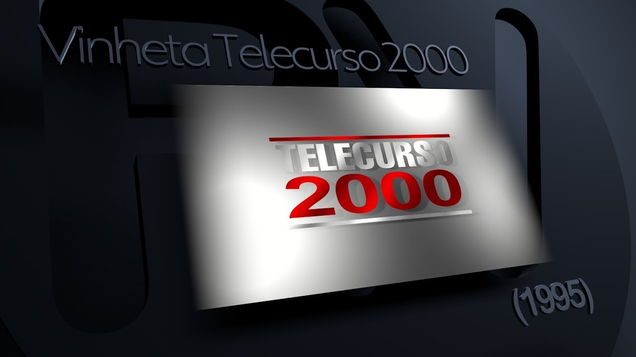 (RECRIAÇÃO) Vinheta Telecurso 2000 (1995) - YouTube
