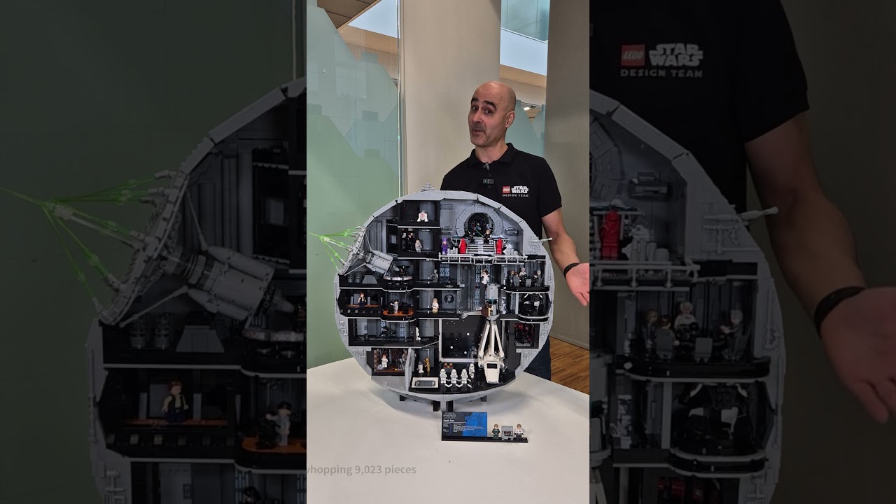 That's no moon! It's the new LEGO Star Wars 75419 Death Star with César Soares 