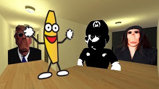 Donald Trunga And Banana, Gilbert And Rosalia Garrys Mod Nextbot