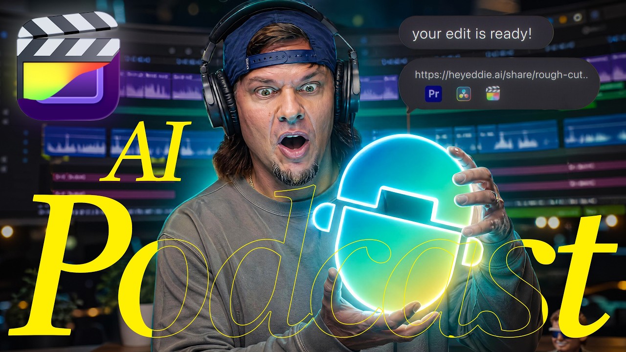 I Let AI Edit a FULL Podcast in Final Cut Pro!