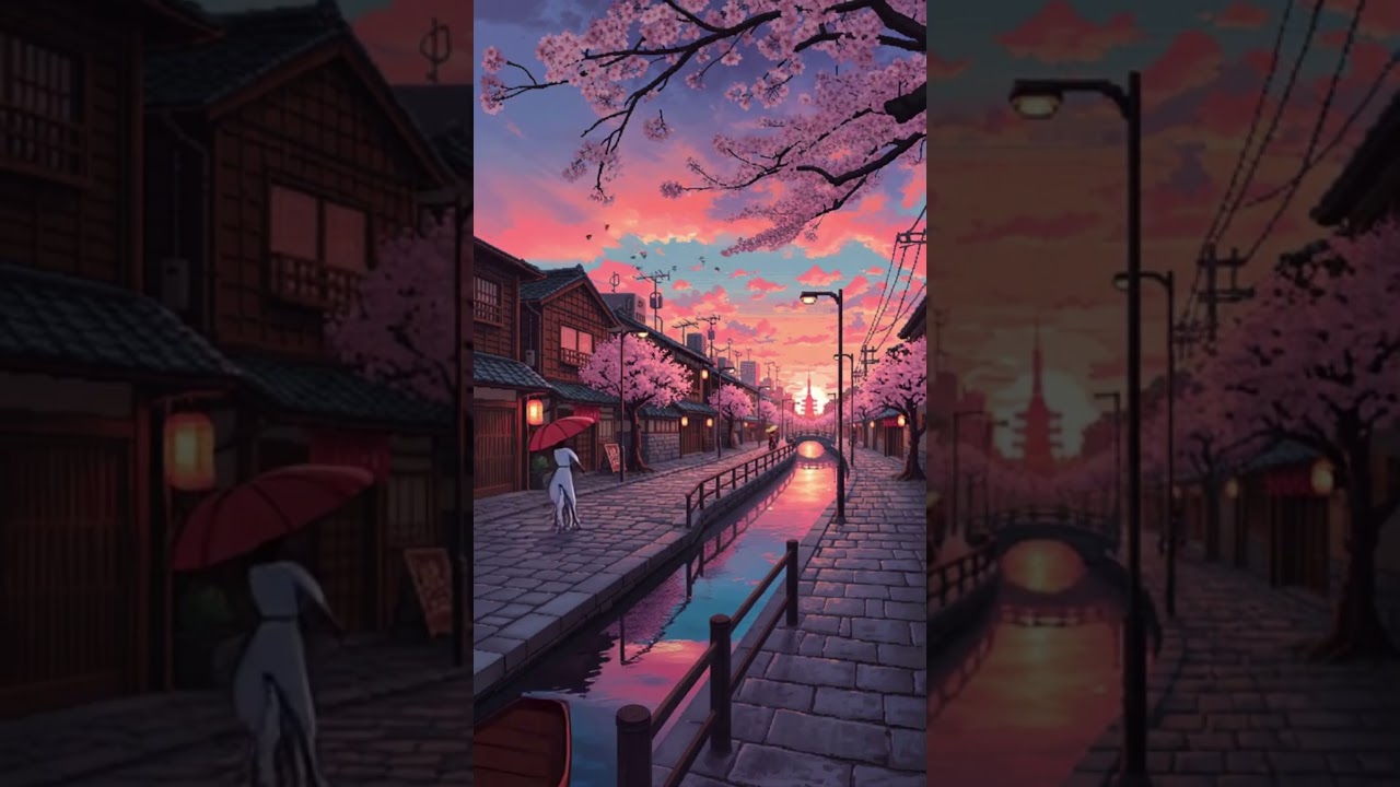 Animated Sakura Street – Hidden Stories in Pixel Japan