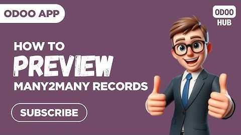 How to Preview Related Records of many2many_tags in Odoo | Many2Many Quick Preview | Odoo Hub