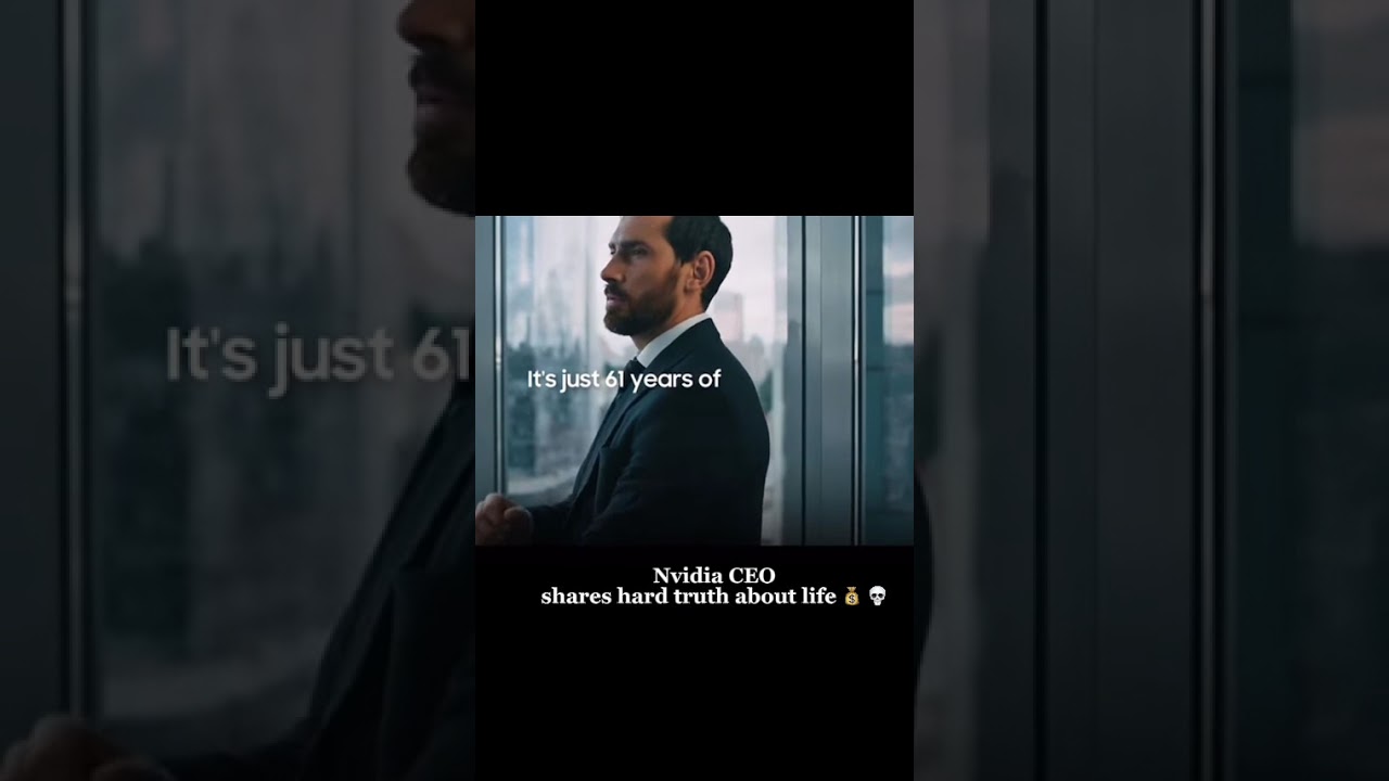 NVIDIA  CEO shares coldest motivation ☠️ 