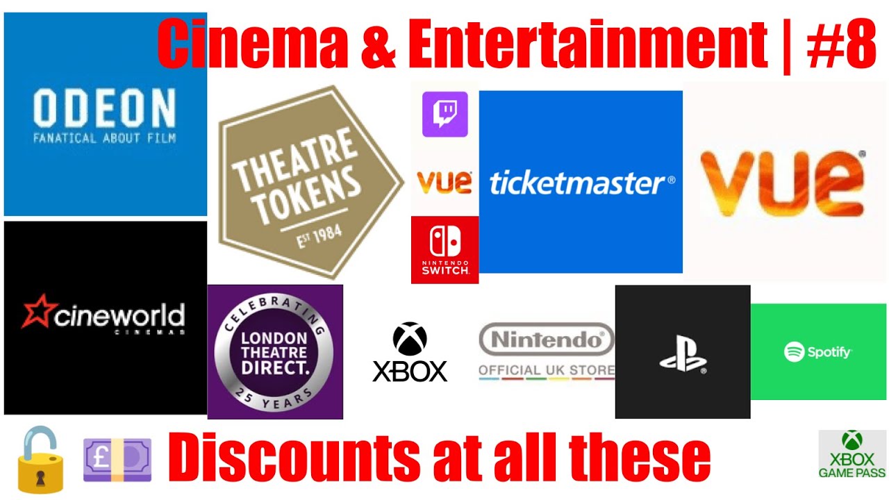 Secrets! Reduce ✂️ costs at Ticketmaster, Vue, Odeon and more