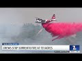 Forward progress stopped in 2-alarm vegetation fire in Peñasquitos Canyon | NBC 7 San Diego