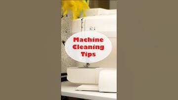 Sewing Machine Cleaning Tips