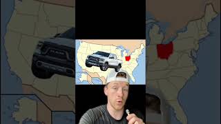 Most Popular Car in Each State Pt 4! #shorts