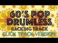60&#39;s Pop Drumless Backing Track Click Track Version