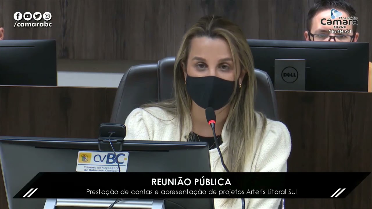 Vereadora Juliana Pavan - Reunião Pública com a Arteris Autopista Litoral Sul