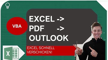 Excel VBA I Excel als PDF und automatisch als Mail verschicken I Excelpedia
