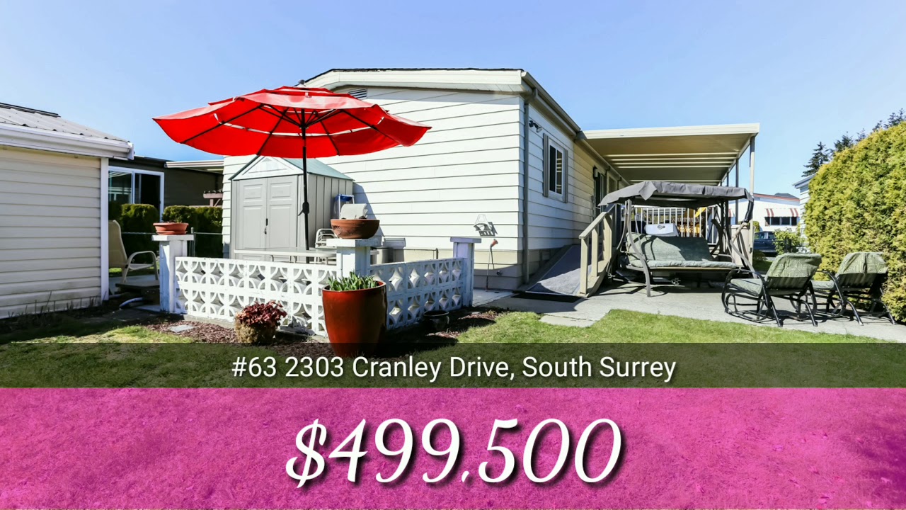 #63 2303 Cranley Drive South Surrey, BC FOR SALE Cindy Russell