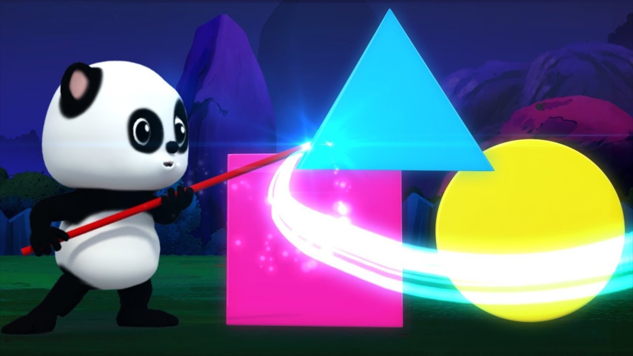 Learn Shapes With Baby Bao Panda | Shapes Song For Kids | Preschool Videos For Children