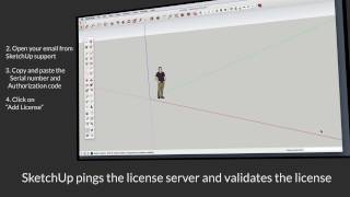 Authorizing SketchUp Pro 2017 (Single User License)