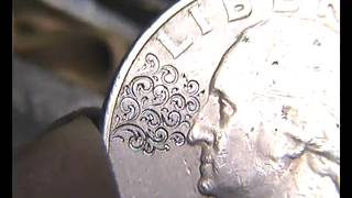 Easy Beginner Hand Push Engraving Scrollwork Method by Shaun Hughes