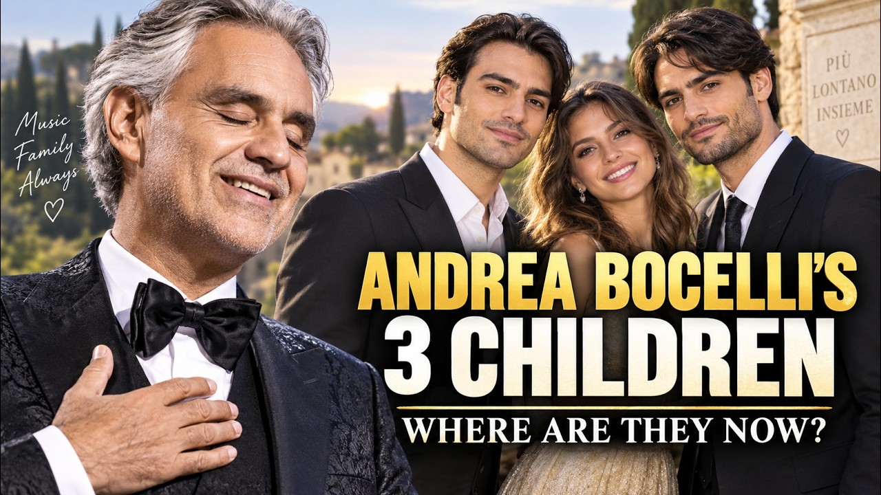 What Happened To Andrea Bocelli's 3 Children?