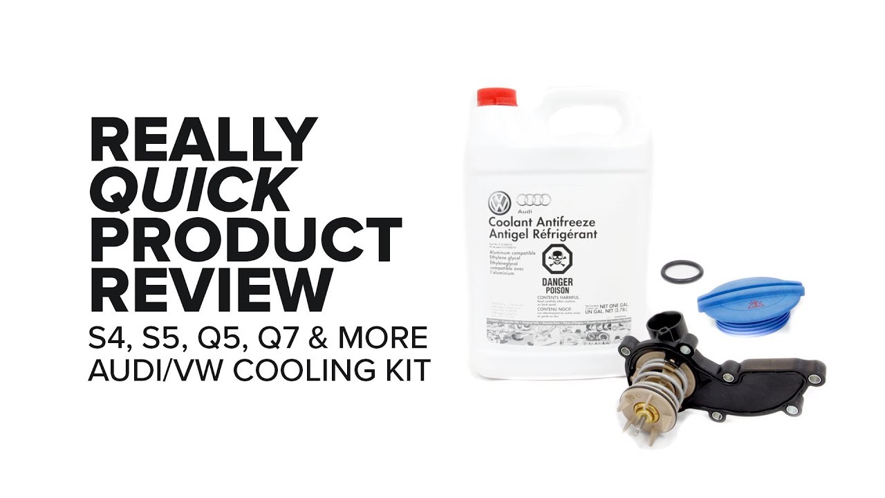 Audi Cooling System Service Kit (S4, S5, Q7, and More!) Specs