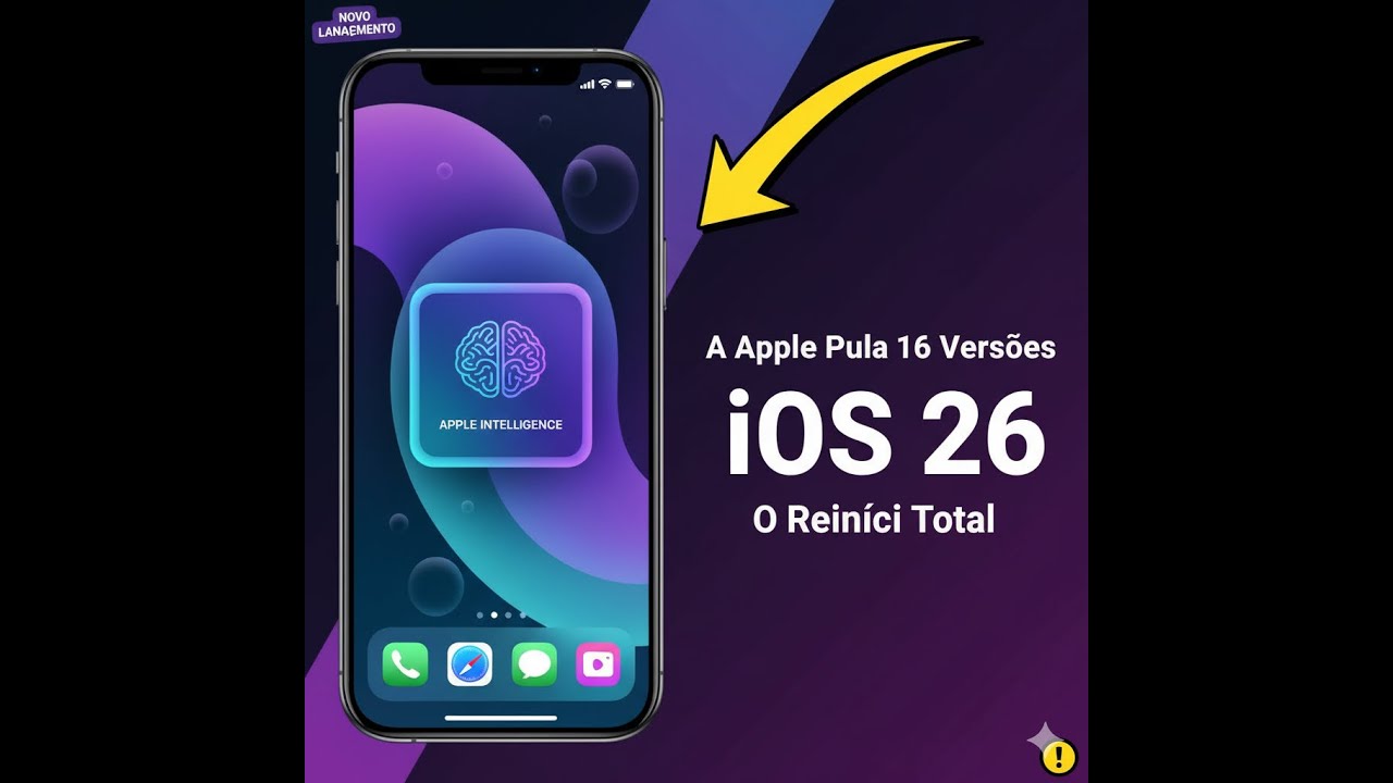 iOS 26: O Reinício da Apple que Vai Mudar o seu iPhone para Sempre ...